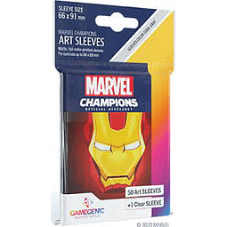 Micas Marvel Champions Art Sleeves - Iron Man 66 x 91 mm