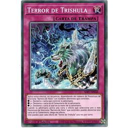 3x Terror of Trishula Carta Español Yugi SDFC-SP046