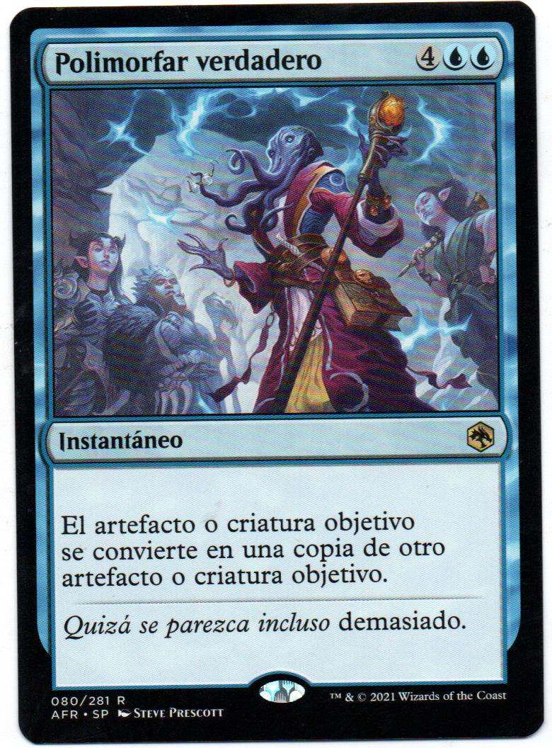 True Polymorph carta magic Español AFR080