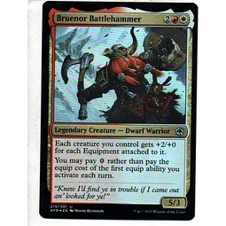 Bruenor Battlehammer Foil carta magic