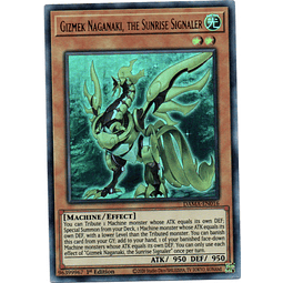 Gizmek Naganaki, the Sunrise Signaler carta yugi DAMA-EN016