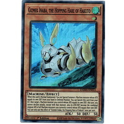Gizmek Inaba, the Hopping Hare of Hakuto carta yugi DAMA-EN015