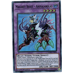 Magikey Beast - Ansyalabolas carta yugi DAMA-EN036