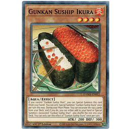 X3 Gunkan Suship Ikura carta yugi DAMA-EN012