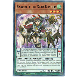 X3 Saambell the Star Bonder carta yugi DAMA-EN030