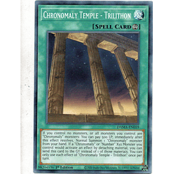 X3 Chronomaly Temple - Trilithon carta yugi DAMA-EN059