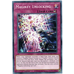 X3 Magikey Unlocking carta yugi DAMA-EN073