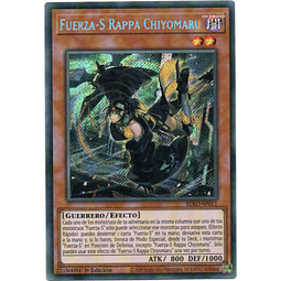 S-Force Rappa Chiyomaru (Español) carta yugi BLVO-SP011 Secret Rare