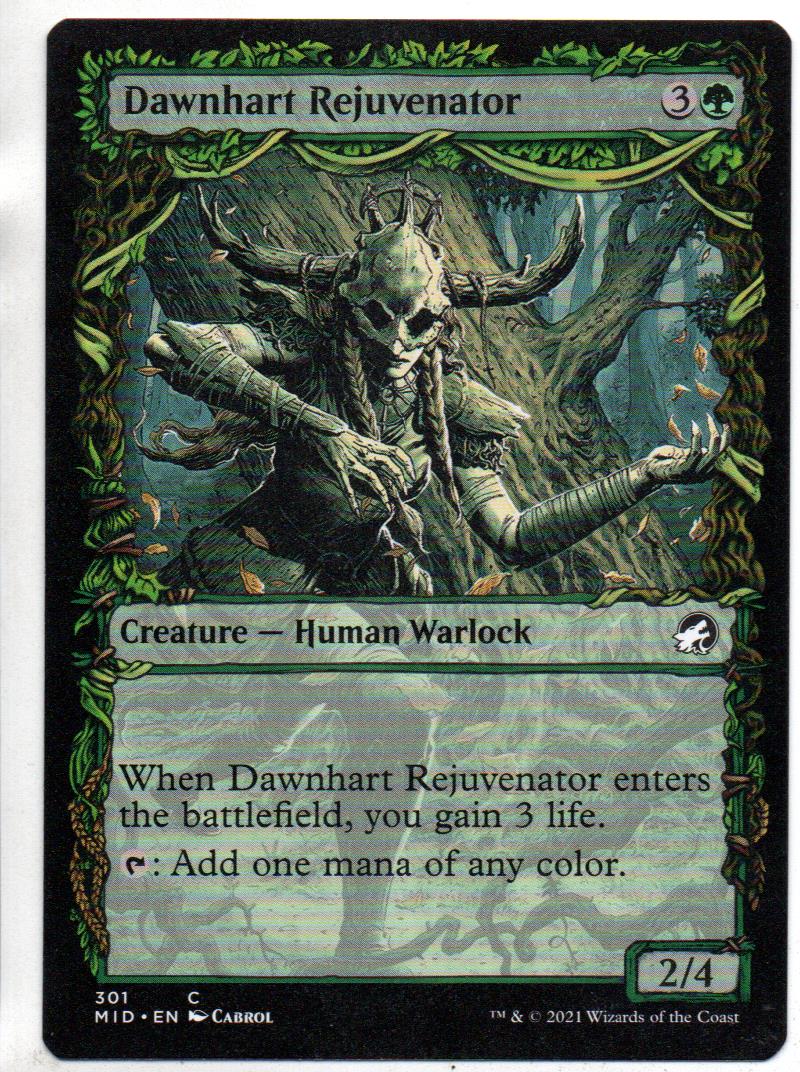 Dawnhart Rejuvenator Magic tcg Showcase Equinox