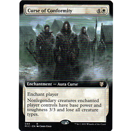 Curse of Conformity Magic tcg Extended Art