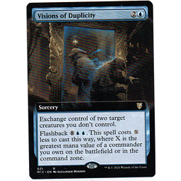 Visions of Duplicity Magic tcg Extended Art