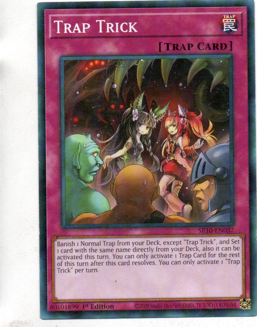 Trap Trick carta yugi SR10-EN037