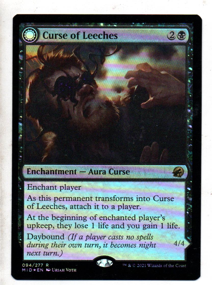 Curse of Leeches // Leeching Lurker Magic TCG