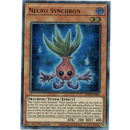 Necro Synchron  Carta yugi LED8-EN023 Ultra Rare