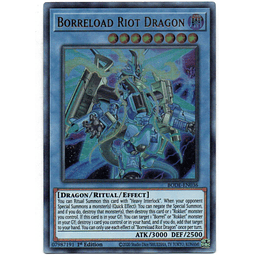 Borreload Riot Dragon (Español) carta yugi BODE-SP036 Ultra Rare