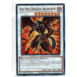 Hot Red Dragon Archfiend Carta yugi MGED-EN067 Rare