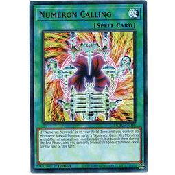 Numeron Calling Carta yugi MGED-EN088 Rare