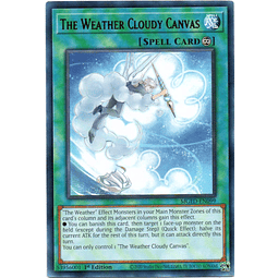 The Weather Cloudy Canvas Carta yugi MGED-EN099 Rare