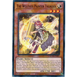X3 The Weather Painter Thunder Carta yugi MGED-EN097 Rare