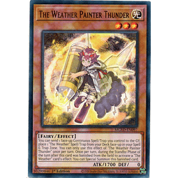 The Weather Painter Thunder Carta yugi MGED-EN097 Rare