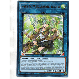 Wynn the Wind Charmer, Verdant Carta yugi MGED-EN120 Rare