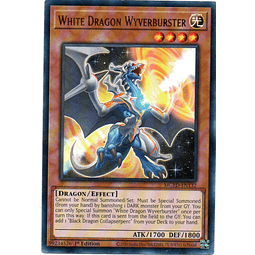 White Dragon Wyverburster Carta yugi MGED-EN132 Rare