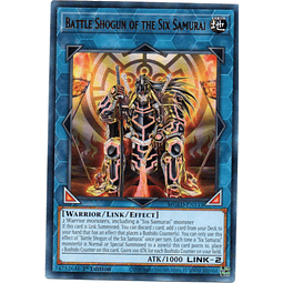 Battle Shogun of the Six Samurai Carta yugi MGED-EN143 Rare