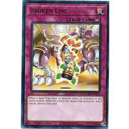 Broken Line Carta yugi MGED-EN151 Rare