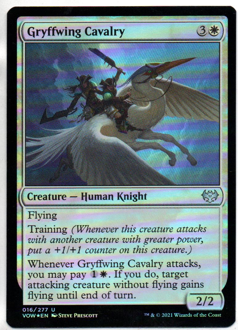 Gryffwing Cavalry Magic vow 016/277 Foil