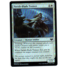 Parish-Blade Trainee Magic vow 029/277 Foil
