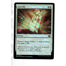 Sanctify Magic vow 033/277 Foil