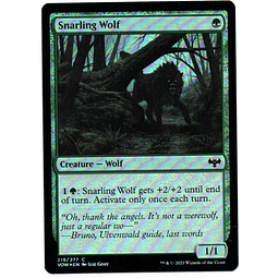 Snarling Wolf Magic vow 219/277 Foil