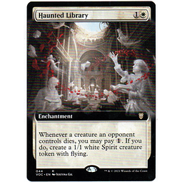 Haunted Library Magic vow 044 Extended Art