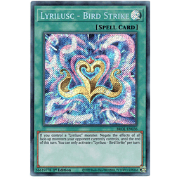 Lyrilusc - Bird Strike carta yugi BROL-EN036 Secret Rare