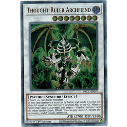Thought Ruler Archfiend carta yugi BROL-EN070 Ultra Rare