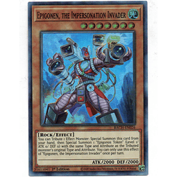 Epigonen, the Impersonation Invader cartas yugi BACH-EN026 Super Rare
