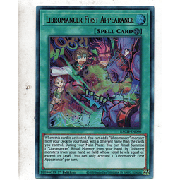 Libromancer First Appearance cartas yugi BACH-EN090 Ultra Rare