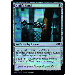 Ninjas Kunai magic Foil