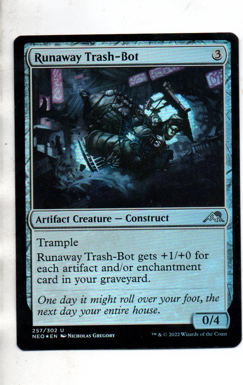 Runaway Trash-Bot magic Foil