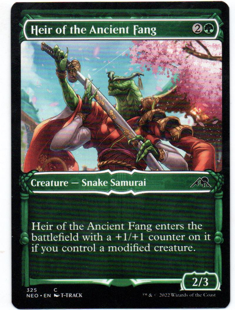 Heir Of The Ancient Fang magic Showcase neon325