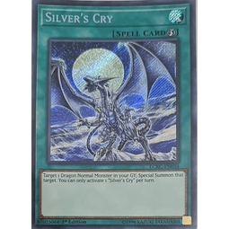 Silver's Cry carta yugi LCKC-EN034 Secret Rare