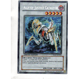 Ally of Justice Catastor carta yugi HA01-EN026 Secret Rare