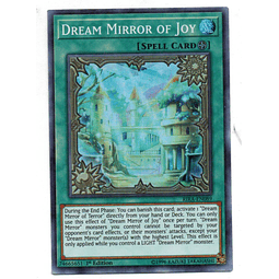 Dream Mirror of Joy carta yugi RIRA-EN089 Super Rare