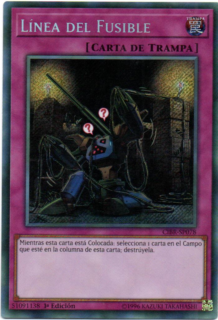 Fuse Line (Español) carta yugi CIBR-SP078 Secret Rare