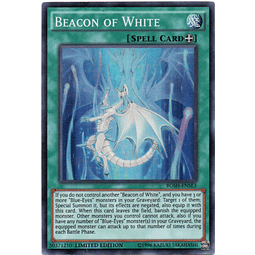 Beacon Of White carta yugi BOSH-ENSE3 Super Rare