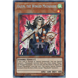 Hajun, the Winged Mayakashi carta yugi HISU-EN029 Secret Rare