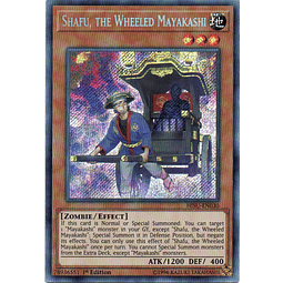 Shafu, the Wheeled Mayakashi carta yugi HISU-EN030 Secret Rare