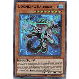 Doomking Balerdroch Carta Yugi SR07-EN001 Ultra Rare Carta Yugi  