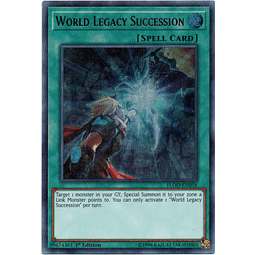 World Legacy Succession Carta Yugi FLOD-EN058 Ultra Rare Carta Yugi  