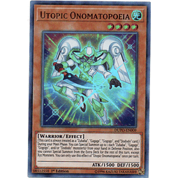 Utopic Onomatopoeia carta yugi DUPO-EN009 Ultra Rare